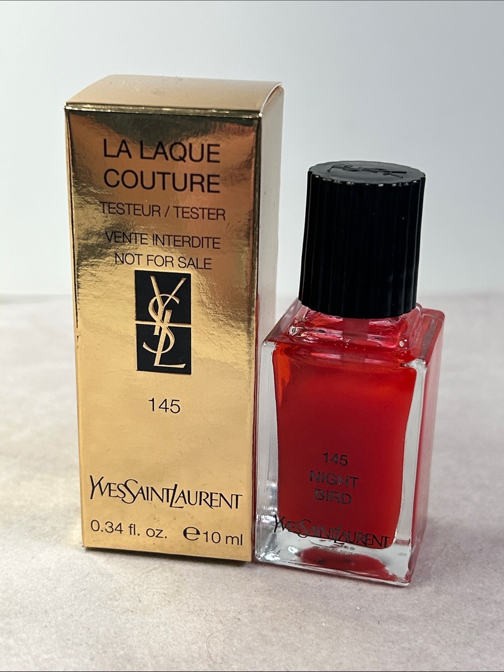Yves Saint Laurent La Laque Couture ight Bird Nail Polish Tester